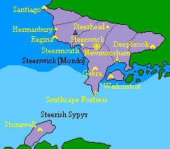 Location of Steerswick