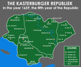 Location of Kasterburg