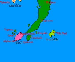 Location of Gran Islilla