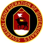 Logo of the Sovereign Confederation national football team