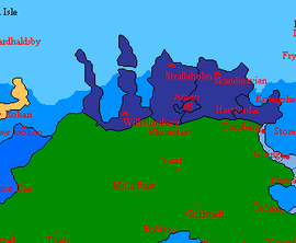 Location of the North Keltian Confederation in 2011