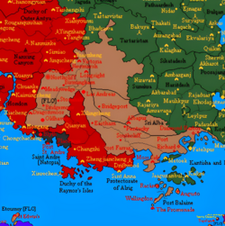 Location of Confederate States of Floria