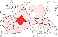 Location of West Moorshire