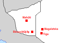 2013 Senyan School International Tournament venue locations.png