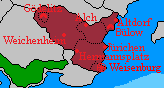 Location of United Principalities