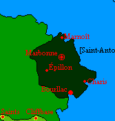 Location of Saint-Antoine