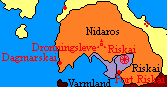 Location of Nidaros