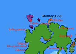 Location of Kalinia
