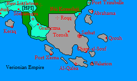 Location of Verionian Empire