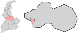 Regional location of Wifork-on-sea