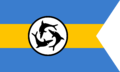 Flag of Hameln Station; also ensign for un-armed Antarctic vessels