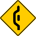 Phinbella road sign W307 (Type 1).svg