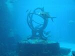 The underwater monument 'Middle Micras'.