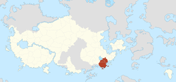 Location of Korhalistan Rajya on the map