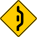 Phinbella road sign W307 (Type 2).svg