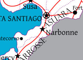 Location of Narbonne