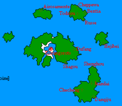 Location of Arcadië