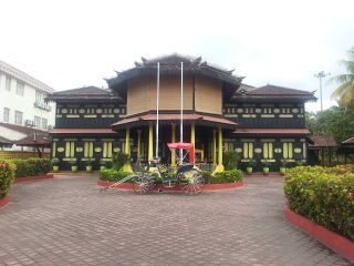 Government House near Seimon, one of the traditional Barbarite architecture building