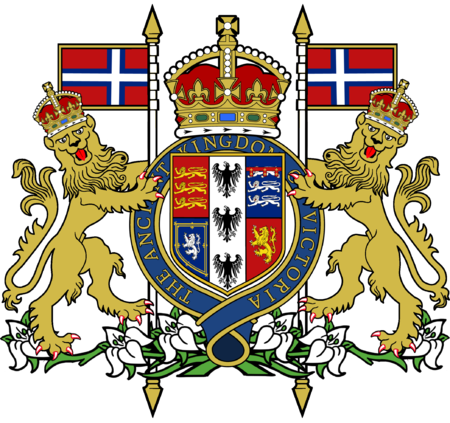 Royal coat of arms of the Victorian Empire - MicrasWiki