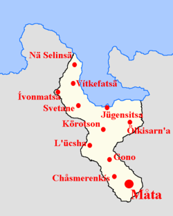 Location of Lákarpa S.A.R.