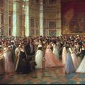 Court painting of the 1714 Chrysean Debutantes Ball, commissioned by Ayesha al-Osman and done in the Academic Style.