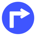 Turn right