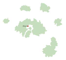 Location of Alwyn