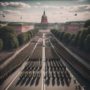 Pink House military parade.jpg