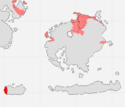 Location of the Domain of the North Antarctic