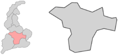 Regional location of Middleton