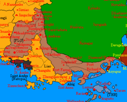 Location of Confederate States Floria