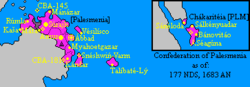 Location of Palesmenia