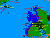 Location of Thraci Confederation