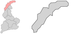 Regional location of Adraisia