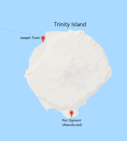 Joseph Town location map.png