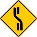 Phinbella road sign W308 (Type 1).svg