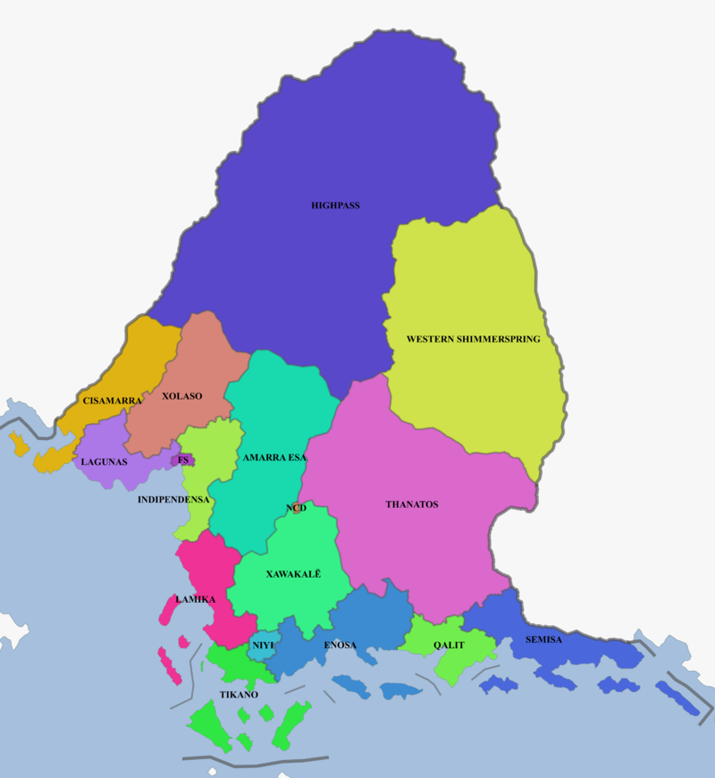Provinces of Sanama