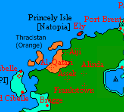 Location of Thracistan