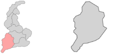 Regional location of Buthnock