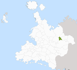 Location of Prince Bishopric of Catologum