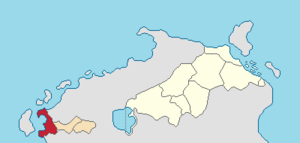 Western Corum Corum Electric locator map.png