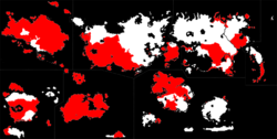 Location of Allied Powers