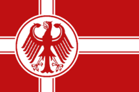 Strong red from the flag of the Frankish Empire