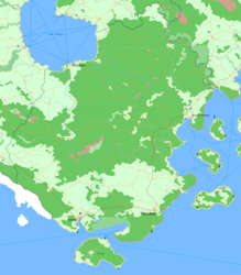 Detailed map of Korhalistan