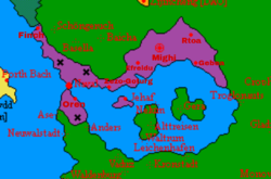 Location of Akhidia