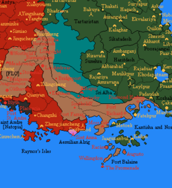 Location of East Floria