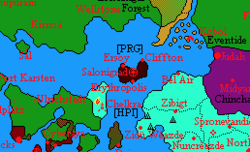 Location of Graecia