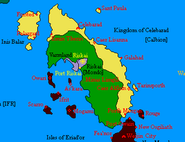 Location of Celebarad