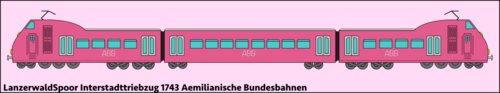 LanzerwaldSpoor Interstadtriebzug 1743